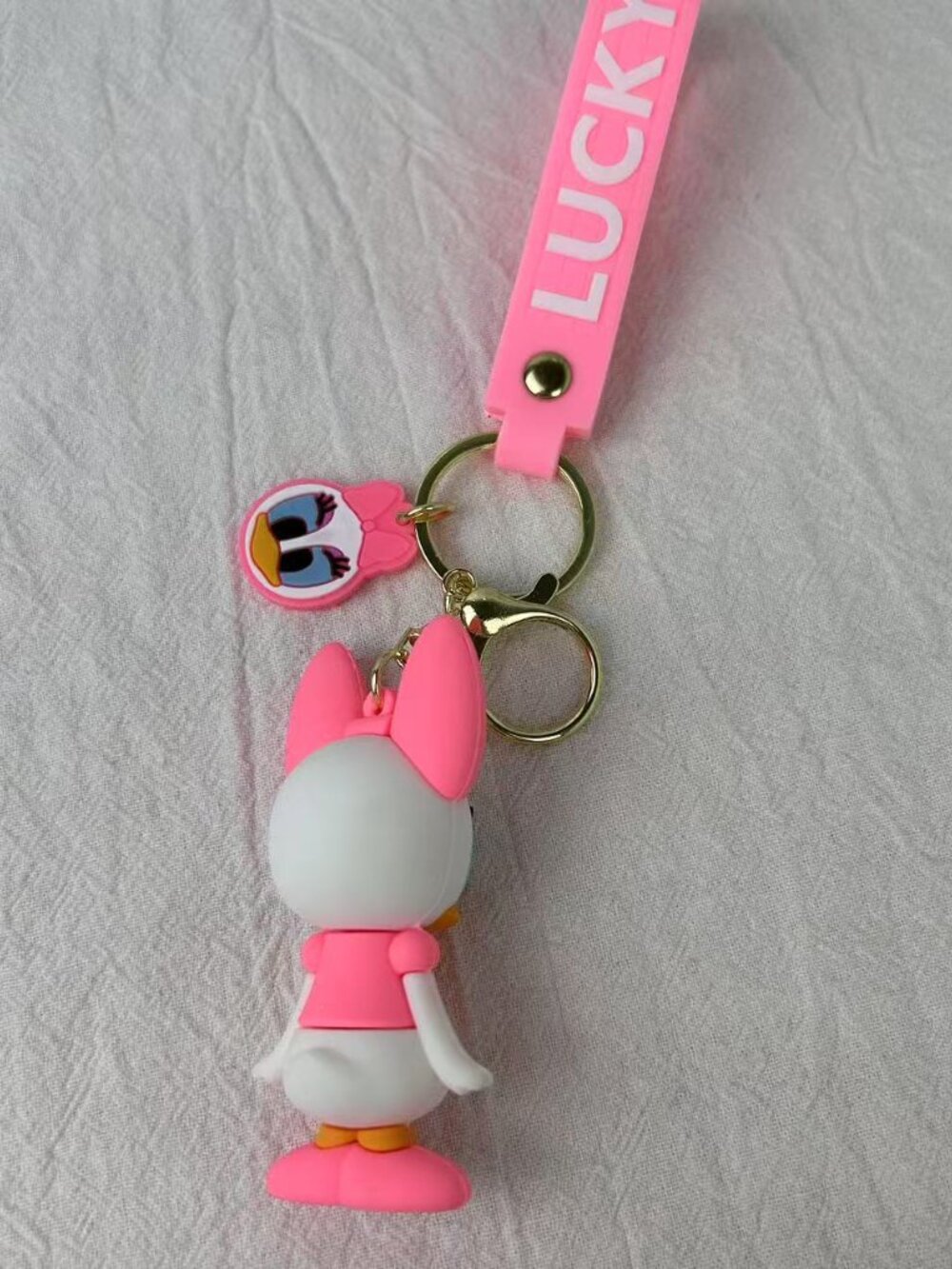 452 Creative Forest Cartoon Daisy Duck Keychain - Picture 2 of 4